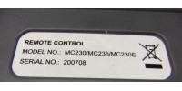 Philips MC235 remote control .